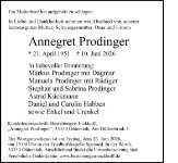 eine Anzeige